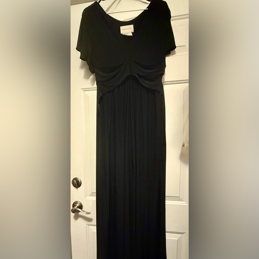 BHLDN Mendoza dress, black